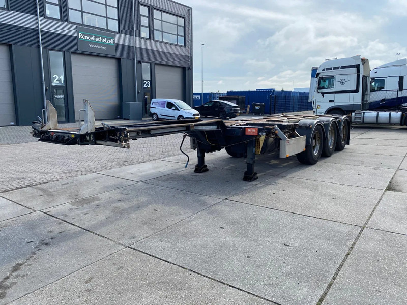 Pacton TXC 343 Multi / 3x Extendable / 1x Lift Axle - Semi-reboque transportador de contêineres/ Caixa móvel: foto 4 Pacton TXC 343 Multi / 3x Extendable / 1x Lift Axle - Semi-reboque transportador de contêineres/ Caixa móvel: foto 4