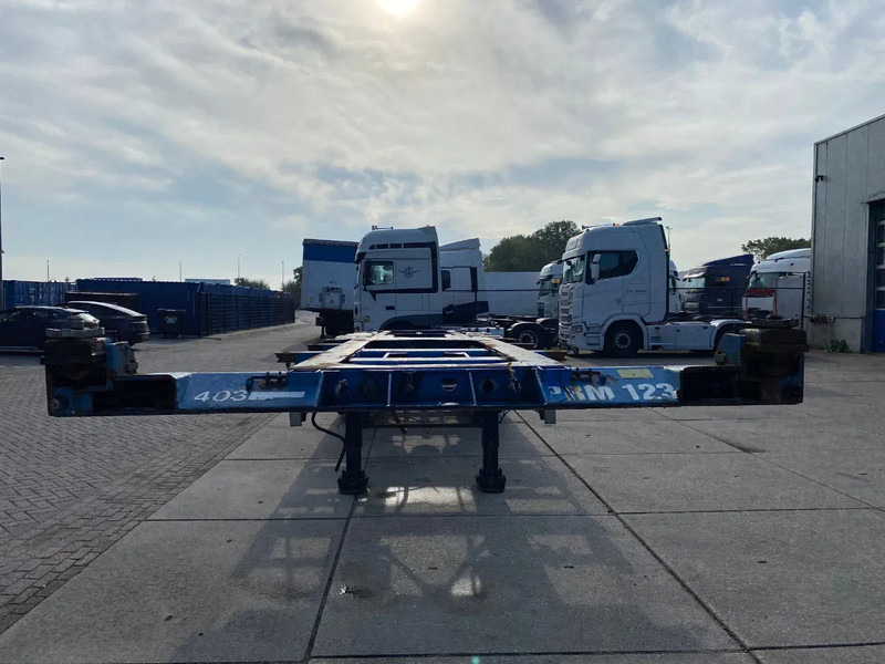 Renders Container chassis / Mercedes + Disc / 1x Lift Axle / 1x Extendable - Semi-reboque transportador de contêineres/ Caixa móvel: foto 5 Renders Container chassis / Mercedes + Disc / 1x Lift Axle / 1x Extendable - Semi-reboque transportador de contêineres/ Caixa móvel: foto 5