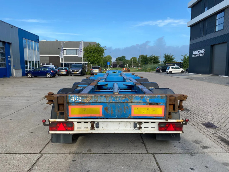 Renders Container chassis / Mercedes + Disc / 1x Lift Axle / 1x Extendable - Semi-reboque transportador de contêineres/ Caixa móvel: foto 2 Renders Container chassis / Mercedes + Disc / 1x Lift Axle / 1x Extendable - Semi-reboque transportador de contêineres/ Caixa móvel: foto 2