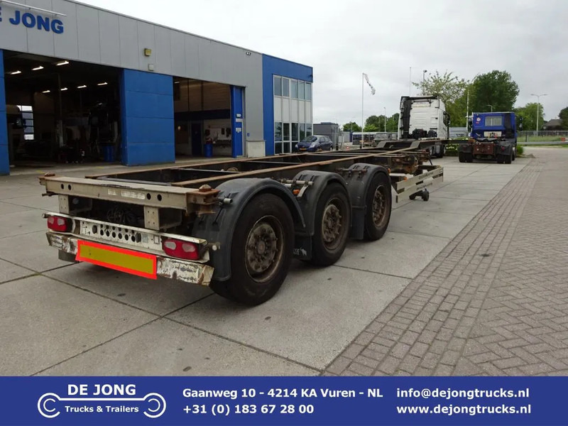Schmitz Cargobull SCF 27 / SAF + Disc / 1x Extendable / 1x Lift Axle - Semi-reboque transportador de contêineres/ Caixa móvel: foto 1 Schmitz Cargobull SCF 27 / SAF + Disc / 1x Extendable / 1x Lift Axle - Semi-reboque transportador de contêineres/ Caixa móvel: foto 1