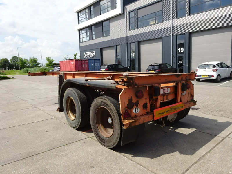 Van Hool 20 FT Container Chassis / Steel Suspension / Double Tyres - Semi-reboque transportador de contêineres/ Caixa móvel: foto 3 Van Hool 20 FT Container Chassis / Steel Suspension / Double Tyres - Semi-reboque transportador de contêineres/ Caixa móvel: foto 3