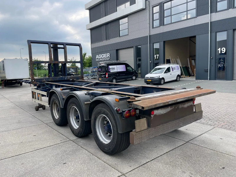 Van Hool 20 FT Tipping chassis / kiepchassis - Semi-reboque transportador de contêineres/ Caixa móvel: foto 5 Van Hool 20 FT Tipping chassis / kiepchassis - Semi-reboque transportador de contêineres/ Caixa móvel: foto 5