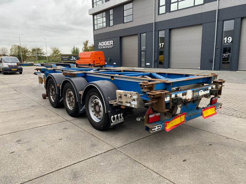 Van Hool 3B0079 / 2x Extendable / SAF Disc - Semi-reboque transportador de contêineres/ Caixa móvel: foto 2 Van Hool 3B0079 / 2x Extendable / SAF Disc - Semi-reboque transportador de contêineres/ Caixa móvel: foto 2