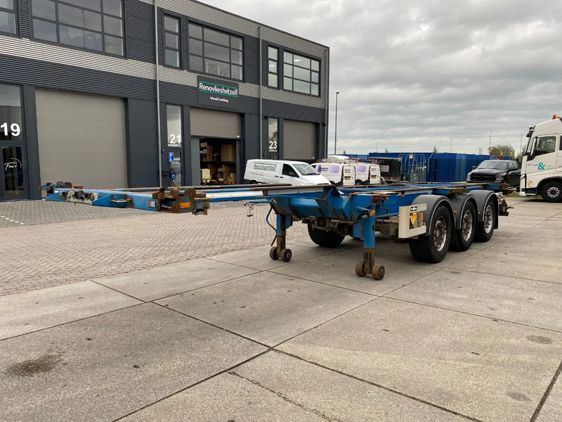 Van Hool 3B0079 / 2x Extendable / SAF Disc - Semi-reboque transportador de contêineres/ Caixa móvel: foto 3 Van Hool 3B0079 / 2x Extendable / SAF Disc - Semi-reboque transportador de contêineres/ Caixa móvel: foto 3