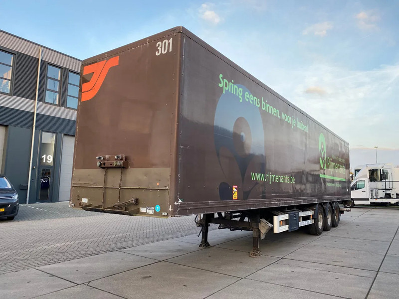 Van Hool Closed box / Laadklep / D-hollandia / Hard-Wood Floor / 1x Lift Axle - Semi-reboque furgão: foto 4 Van Hool Closed box / Laadklep / D-hollandia / Hard-Wood Floor / 1x Lift Axle - Semi-reboque furgão: foto 4