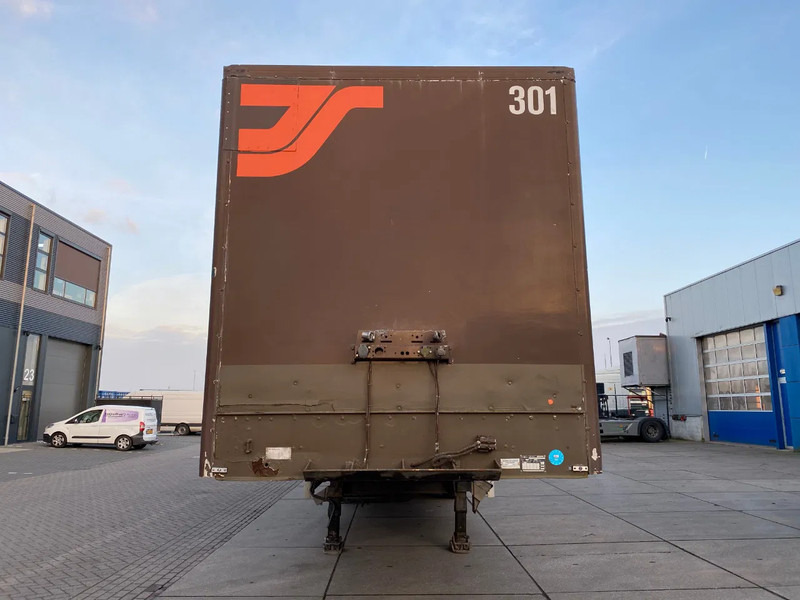Van Hool Closed box / Laadklep / D-hollandia / Hard-Wood Floor / 1x Lift Axle - Semi-reboque furgão: foto 5 Van Hool Closed box / Laadklep / D-hollandia / Hard-Wood Floor / 1x Lift Axle - Semi-reboque furgão: foto 5
