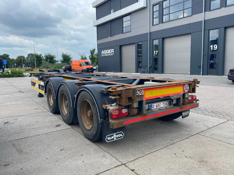 Van Hool Container Chassis / 40-45 FT / BPW - Semi-reboque transportador de contêineres/ Caixa móvel: foto 3 Van Hool Container Chassis / 40-45 FT / BPW - Semi-reboque transportador de contêineres/ Caixa móvel: foto 3