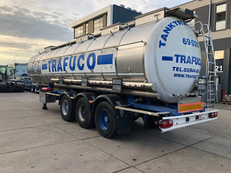 Van Hool Tank / 33.280 LT / 4 compartments / ADR / Inox - Semi-reboque cisterna: foto 3 Van Hool Tank / 33.280 LT / 4 compartments / ADR / Inox - Semi-reboque cisterna: foto 3