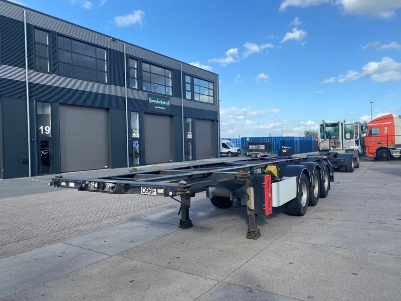 Van Hool Tank Chassis / ADR / BPW + DISC / 20-30 FT - Semi-reboque transportador de contêineres/ Caixa móvel: foto 4 Van Hool Tank Chassis / ADR / BPW + DISC / 20-30 FT - Semi-reboque transportador de contêineres/ Caixa móvel: foto 4