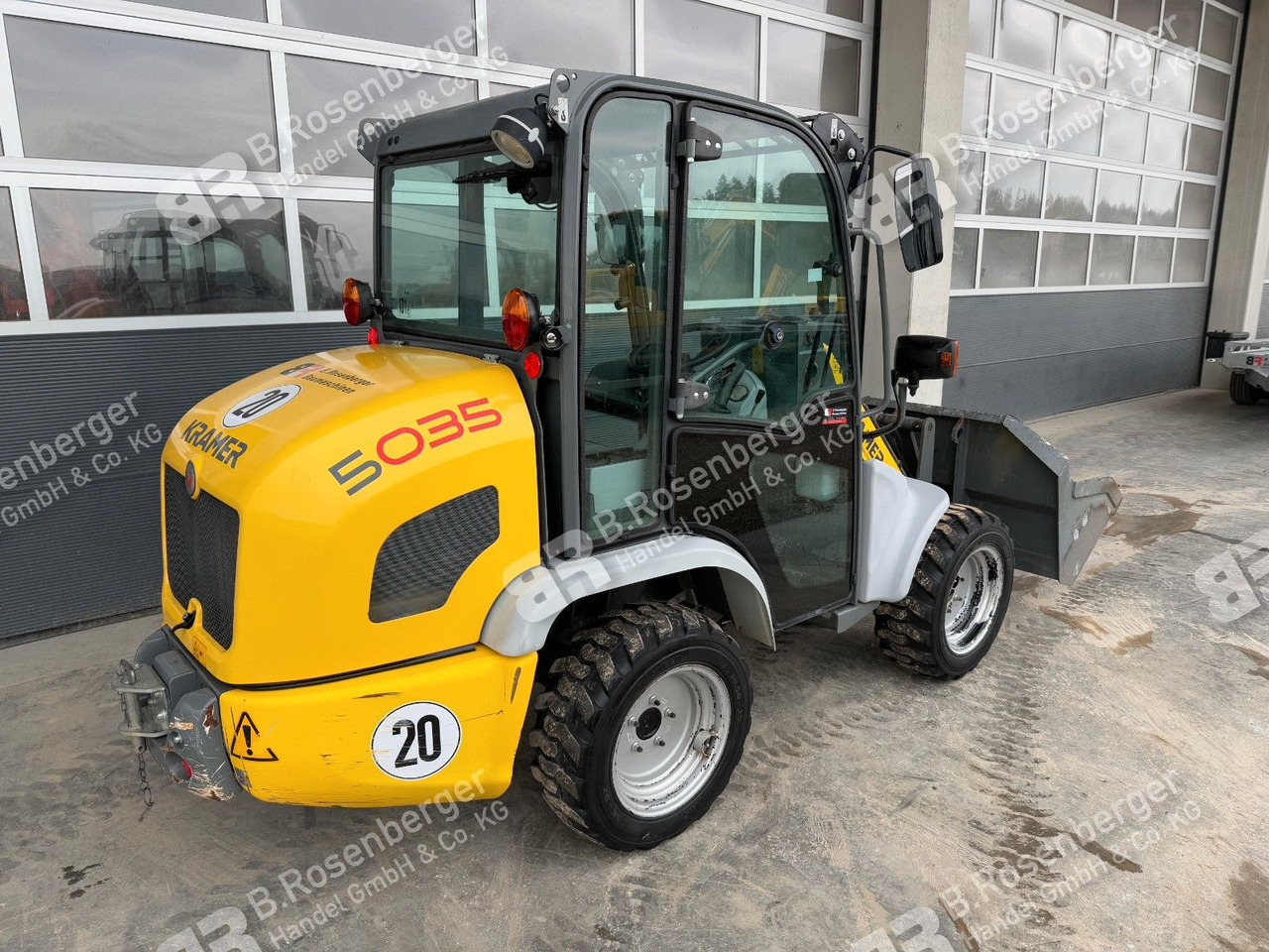 Kramer 5035 Radlader / Gabel & Schaufel / nur 1023h - Pá carregadora de rodas: foto 5 Kramer 5035 Radlader / Gabel & Schaufel / nur 1023h - Pá carregadora de rodas: foto 5