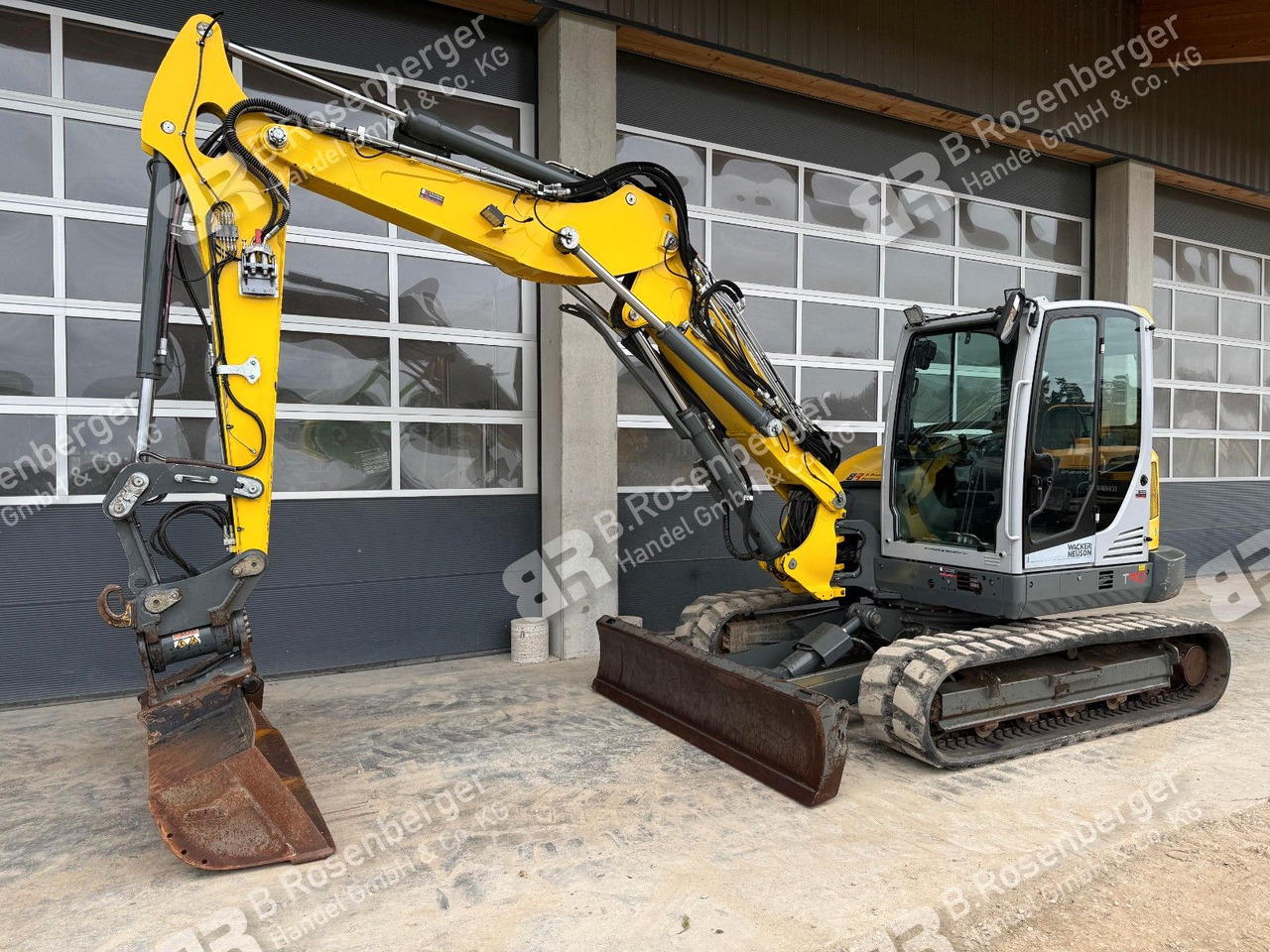 Wacker ET90 Bagger 9t / 2640h / BJ2019/ TOP AUSSTATTUNG - Mini escavadeira: foto 1 Wacker ET90 Bagger 9t / 2640h / BJ2019/ TOP AUSSTATTUNG - Mini escavadeira: foto 1