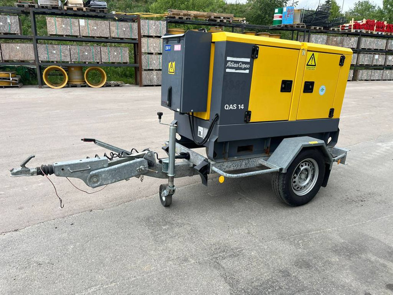 Atlas-Copco QAS 14 ST3 - Gerador elétrico: foto 1 Atlas-Copco QAS 14 ST3 - Gerador elétrico: foto 1