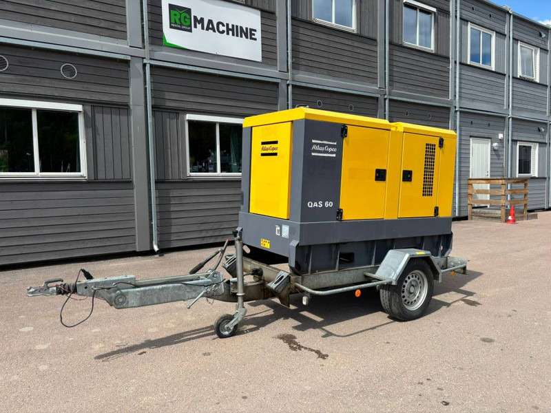 Atlas-Copco QAS 60 ST3 - Gerador elétrico: foto 1 Atlas-Copco QAS 60 ST3 - Gerador elétrico: foto 1