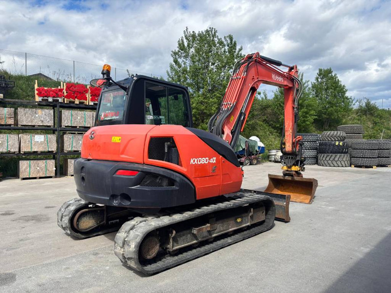 Kubota KX 080-4 - Mini escavadeira: foto 3 Kubota KX 080-4 - Mini escavadeira: foto 3