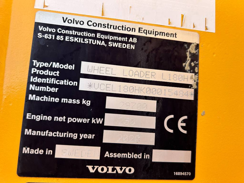 Volvo L 180 H - Pá carregadora de rodas: foto 5 Volvo L 180 H - Pá carregadora de rodas: foto 5