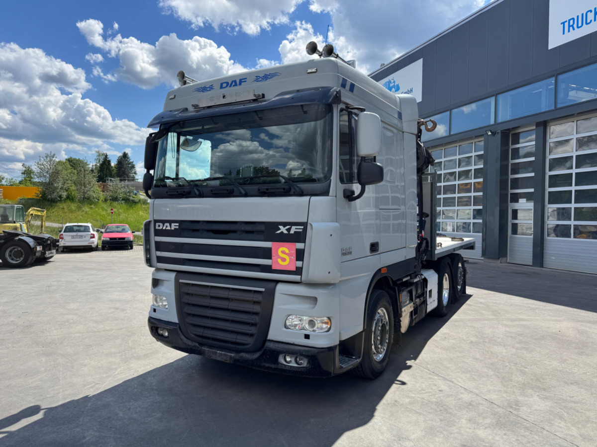 DAF XF510 Effer 255-5 6x2 SZM/Pritsche - Camião grua: foto 2 DAF XF510 Effer 255-5 6x2 SZM/Pritsche - Camião grua: foto 2