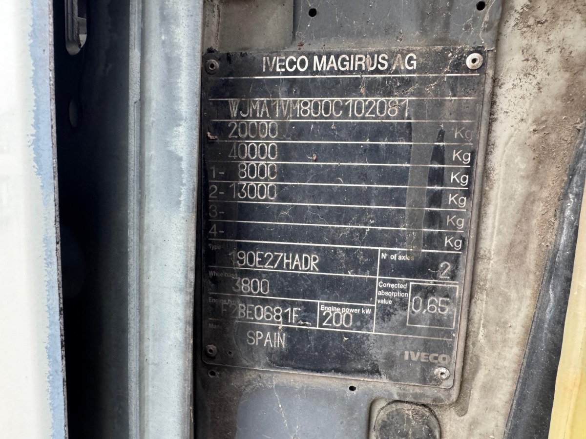 Camião basculante IVECO 270 4x2 Kipper: foto 18