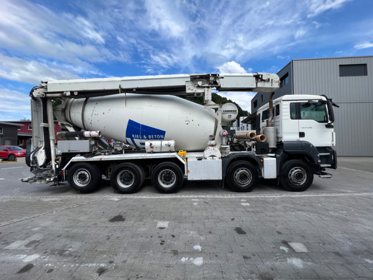 MAN TGS 35.480 10x4 10m3 Förderband 17M Liebherr - Camião betoneira: foto 4 MAN TGS 35.480 10x4 10m3 Förderband 17M Liebherr - Camião betoneira: foto 4