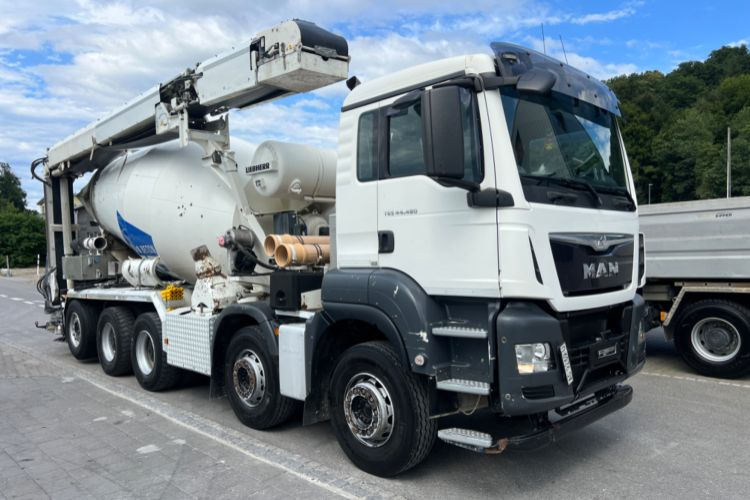 MAN TGS 35.480 10x4 10m3 Förderband 17M... - Camião betoneira: foto 3 MAN TGS 35.480 10x4 10m3 Förderband 17M... - Camião betoneira: foto 3