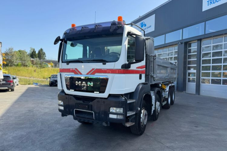 MAN TGS 35.480 SWS KIPPER/MISCHER - Camião basculante: foto 1 MAN TGS 35.480 SWS KIPPER/MISCHER - Camião basculante: foto 1