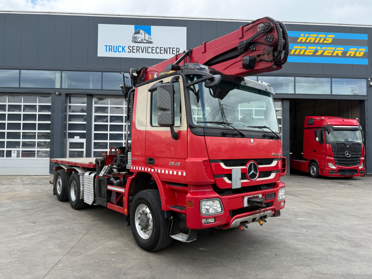 MERCEDES Actros 2648 6x4/4 Palfinger S290L - Camião de transporte de madeira, Camião grua: foto 3 MERCEDES Actros 2648 6x4/4 Palfinger S290L - Camião de transporte de madeira, Camião grua: foto 3