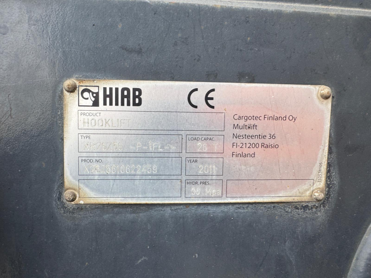 Camião polibenne MERCEDES Actros 3248 Hiabt 26T AHK: foto 17 Camião polibenne MERCEDES Actros 3248 Hiabt 26T AHK: foto 17