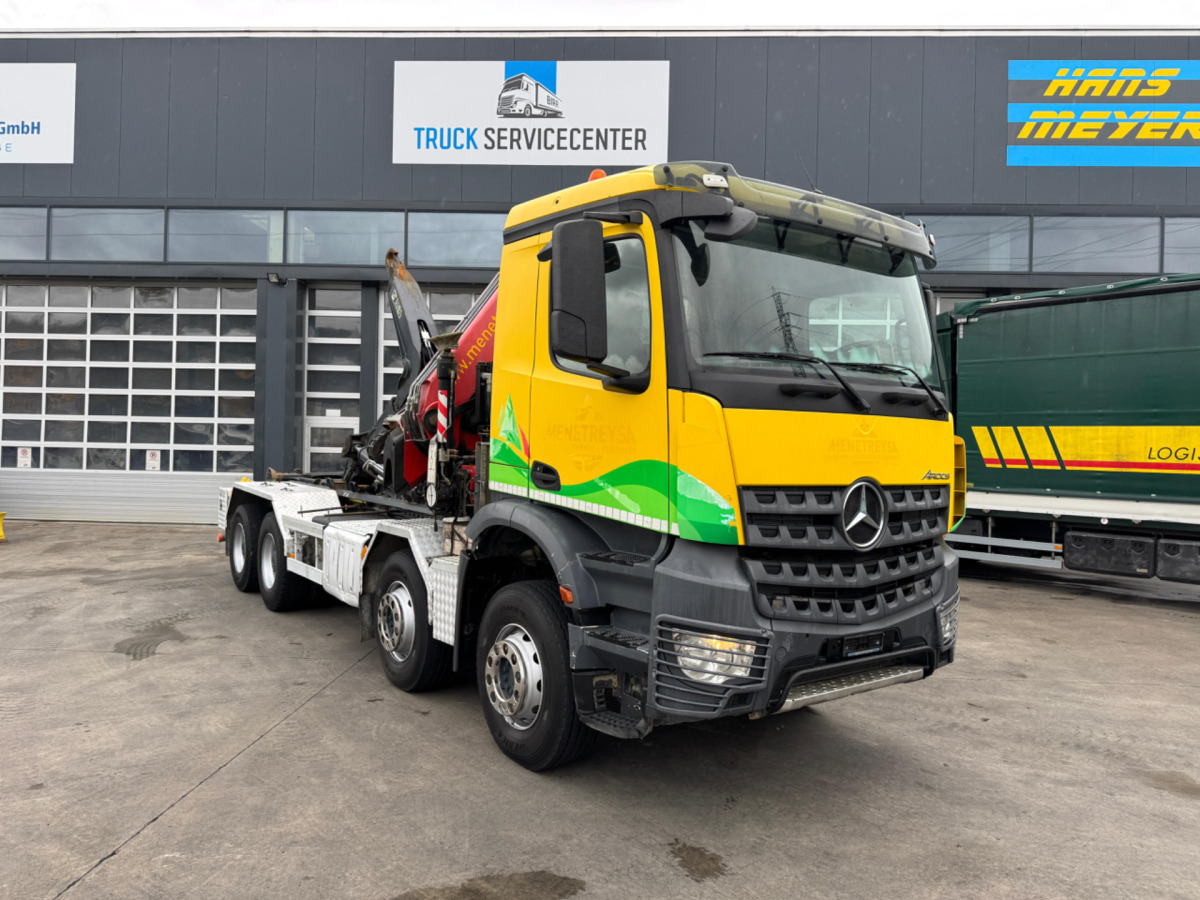 MERCEDES Arocs 3248 8x4 Fassi 315-7 mit Hiab 21T - Camião grua: foto 4 MERCEDES Arocs 3248 8x4 Fassi 315-7 mit Hiab 21T - Camião grua: foto 4