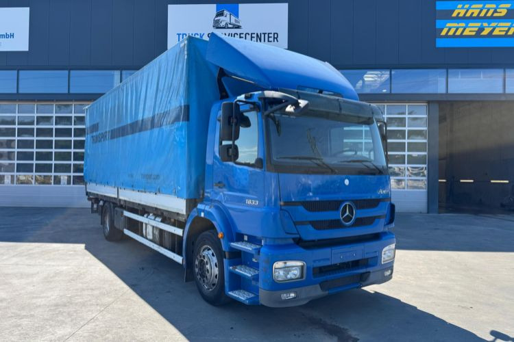 Mercedes-Benz Axor 1833 4x2 - Camião de lona: foto 3 Mercedes-Benz Axor 1833 4x2 - Camião de lona: foto 3