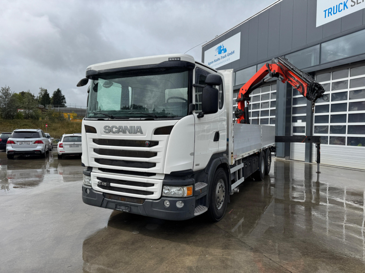 SCANIA G450 6x2 Palfinger 27000-5 - Camião grua: foto 2 SCANIA G450 6x2 Palfinger 27000-5 - Camião grua: foto 2