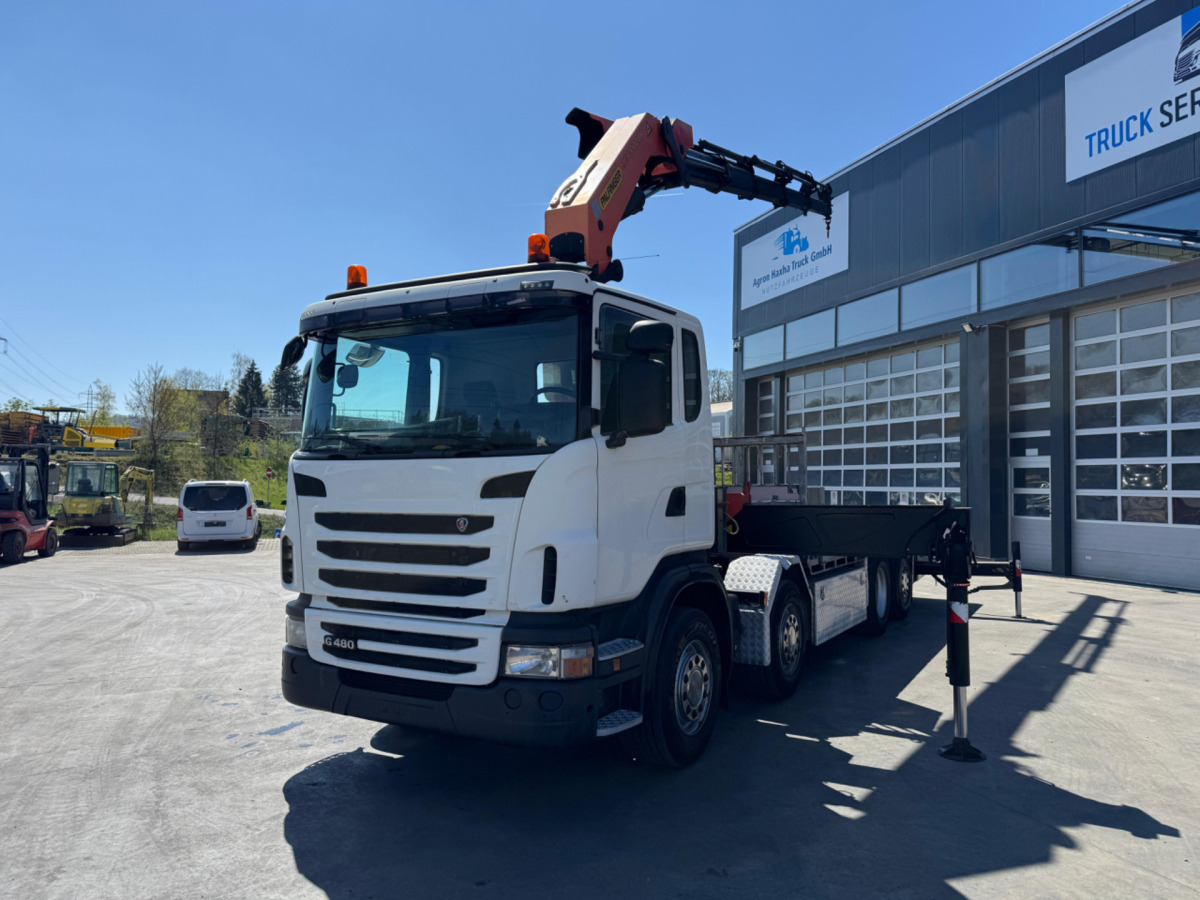SCANIA G480 8x2 Palfinger 50002-6 - Camião grua: foto 2 SCANIA G480 8x2 Palfinger 50002-6 - Camião grua: foto 2