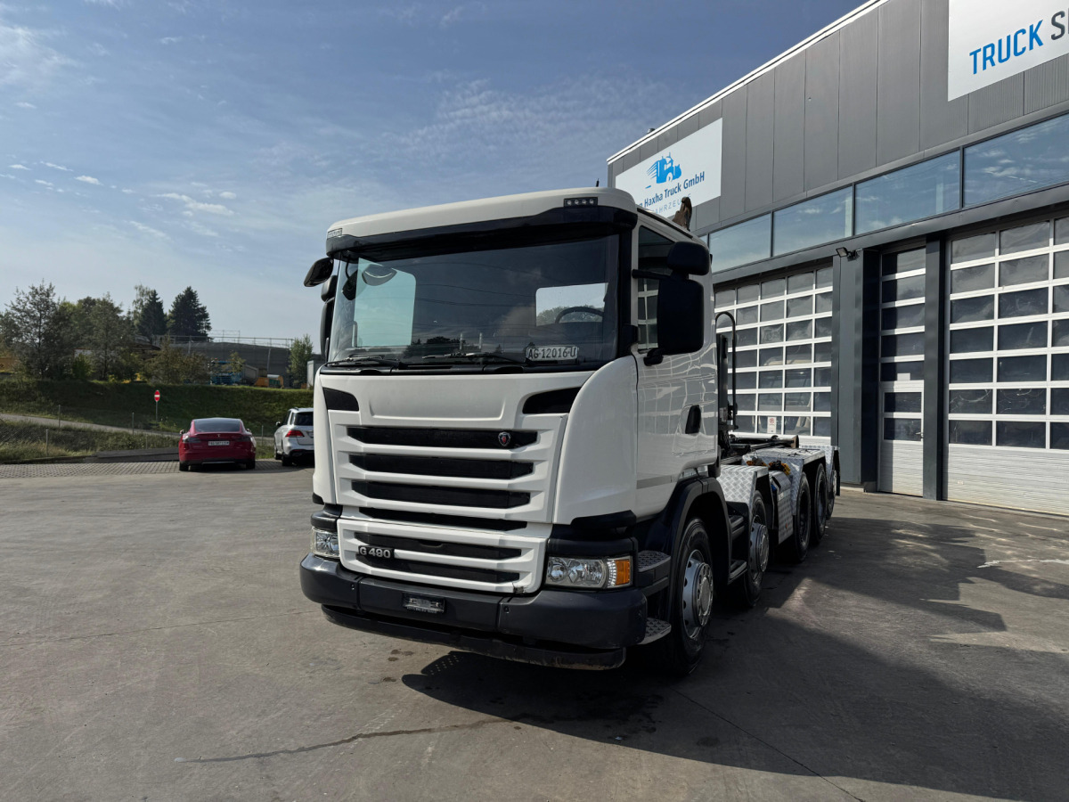 SCANIA G490 10x4 Hiab 26T - Camião polibenne: foto 1 SCANIA G490 10x4 Hiab 26T - Camião polibenne: foto 1