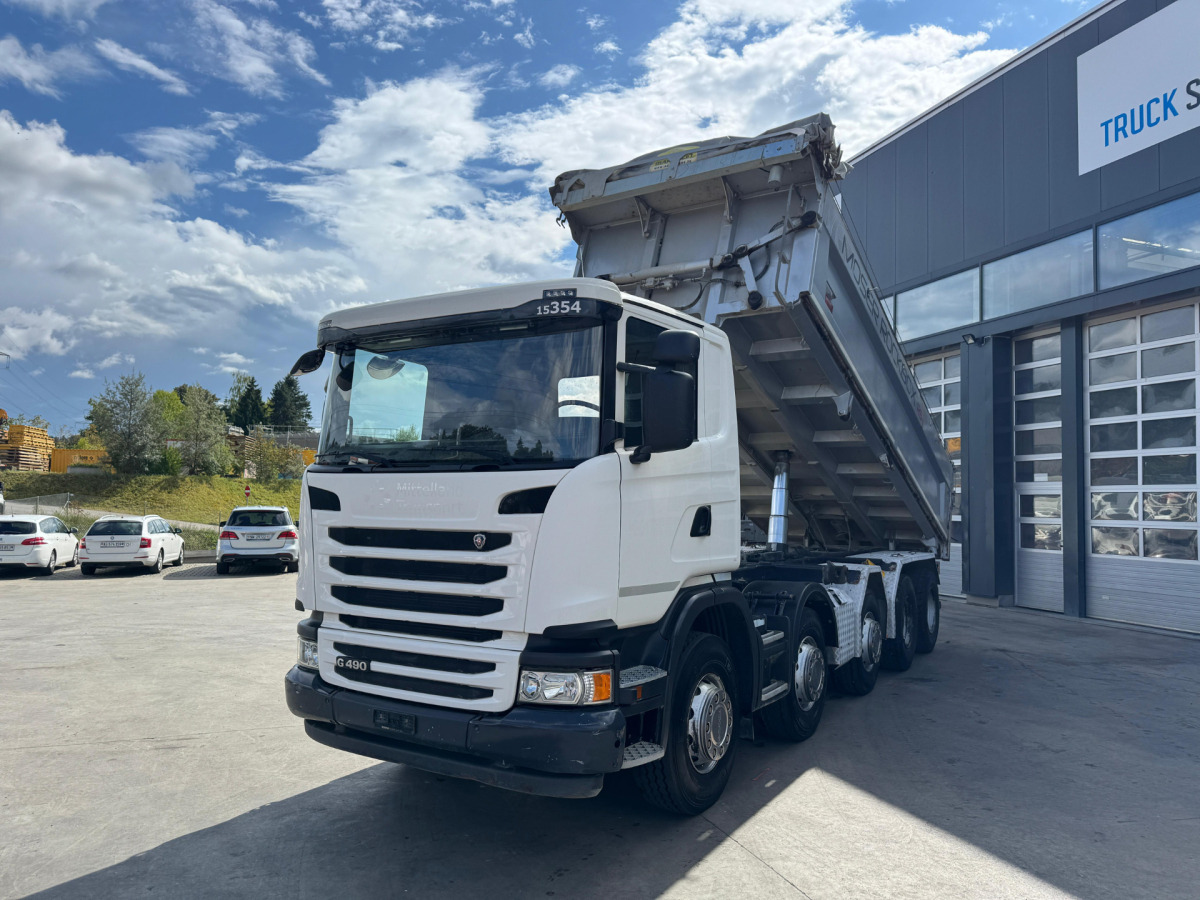 SCANIA G490 10x4 Moser 2S - Camião basculante: foto 1 SCANIA G490 10x4 Moser 2S - Camião basculante: foto 1