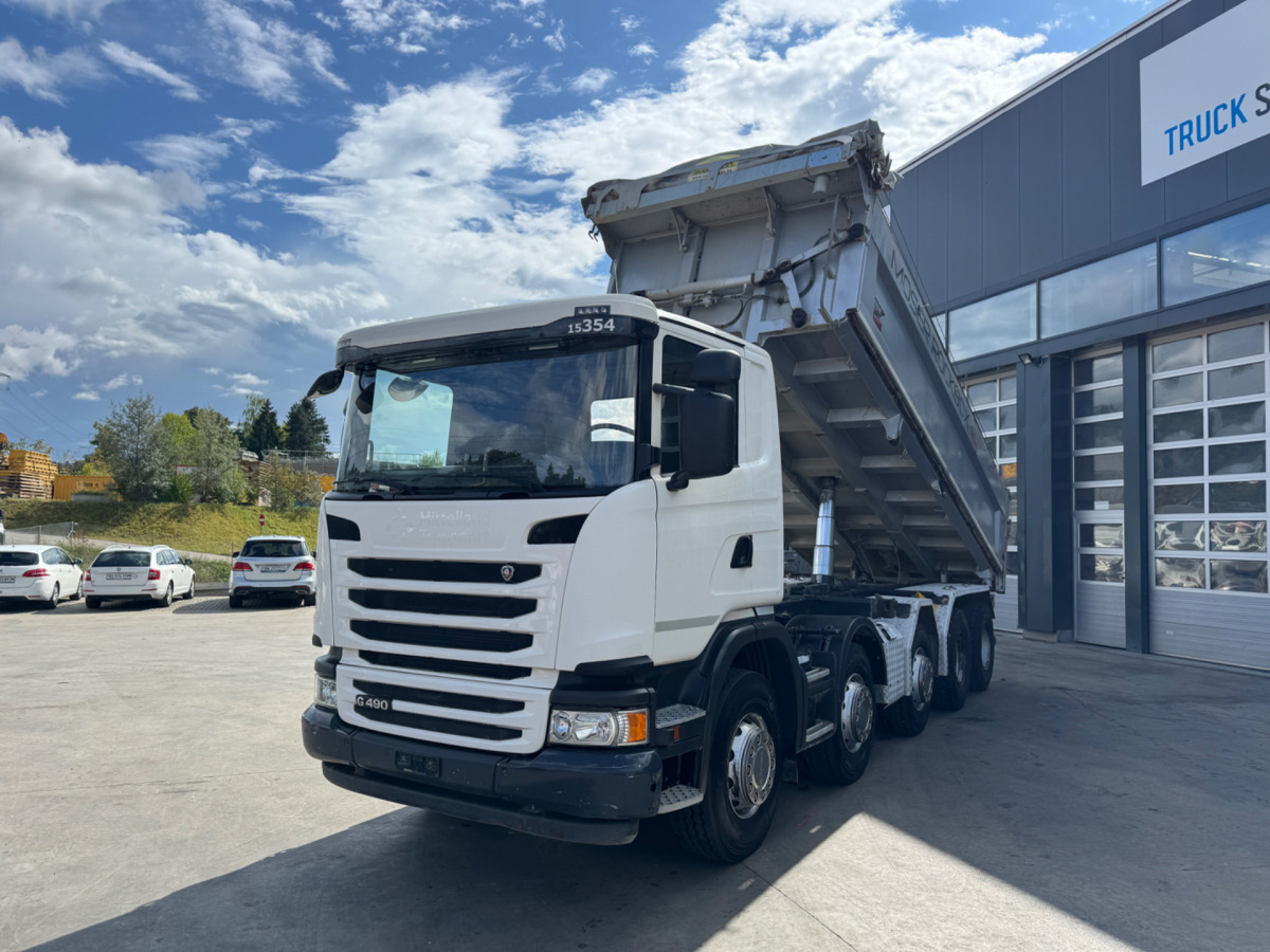 SCANIA G490 10x4 Moser 2S - Camião basculante: foto 1 SCANIA G490 10x4 Moser 2S - Camião basculante: foto 1