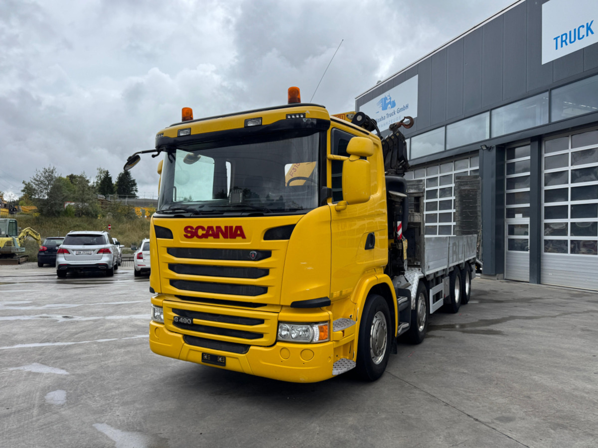 SCANIA G490 8x4 Fassi 315-5 Taxi - Camião grua: foto 3 SCANIA G490 8x4 Fassi 315-5 Taxi - Camião grua: foto 3