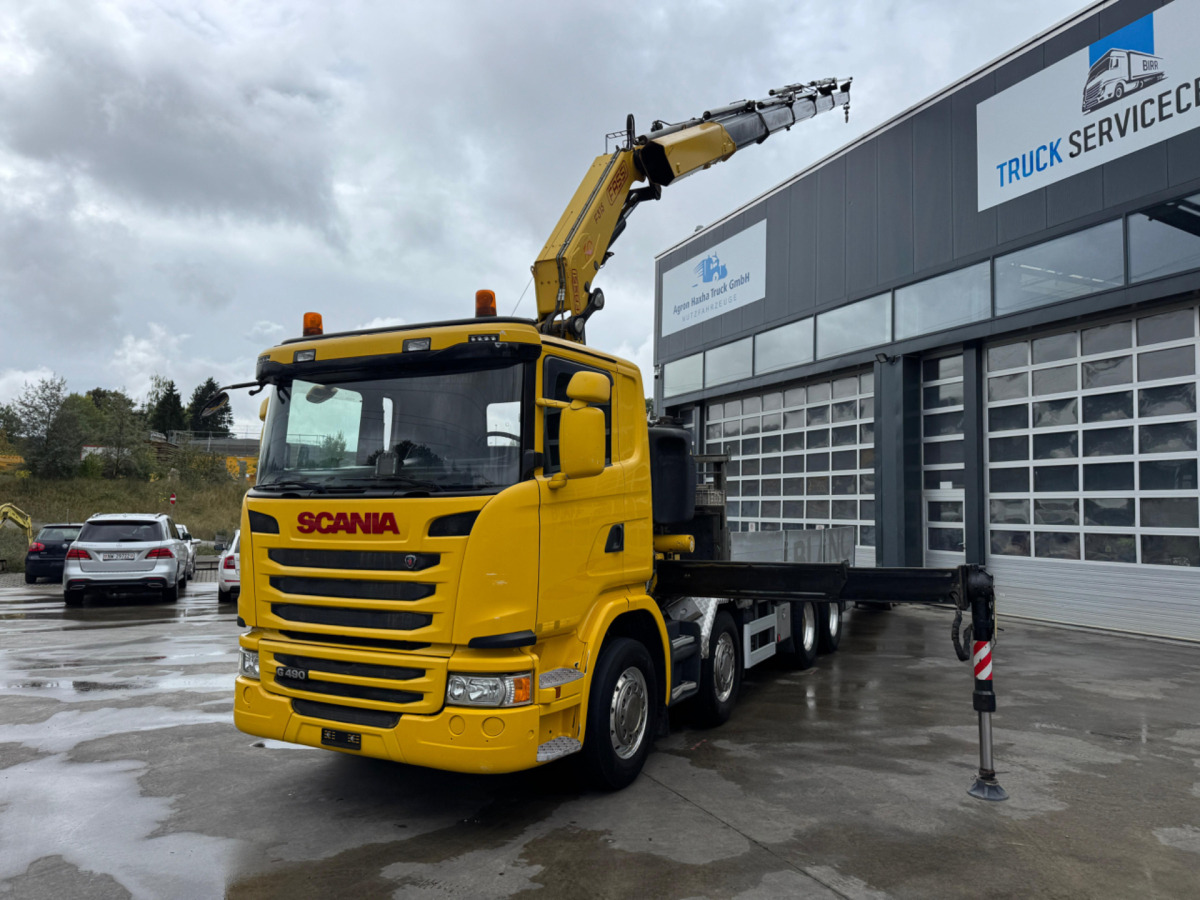 SCANIA G490 8x4 Fassi 315-5 Taxi - Camião grua: foto 2 SCANIA G490 8x4 Fassi 315-5 Taxi - Camião grua: foto 2
