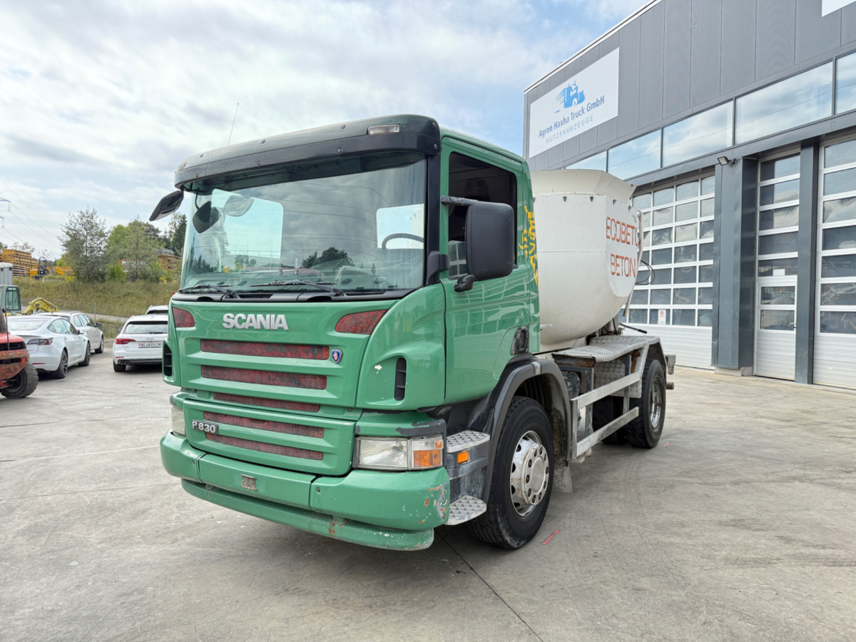 SCANIA P380 4x2 Hochmulde 7m3 - Camião betoneira: foto 1 SCANIA P380 4x2 Hochmulde 7m3 - Camião betoneira: foto 1