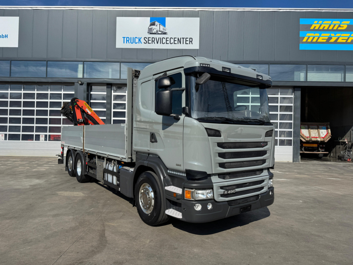 SCANIA R490 6x2 PK18002-4 - Camião grua: foto 2 SCANIA R490 6x2 PK18002-4 - Camião grua: foto 2