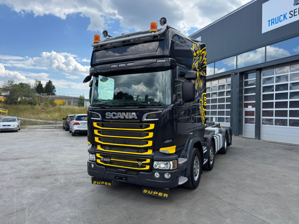 SCANIA R580 8x2 Nencki Hooklift - Camião polibenne: foto 1 SCANIA R580 8x2 Nencki Hooklift - Camião polibenne: foto 1