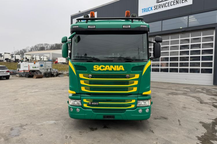 Scania G490 6x2 PK22002-4 - Camião grua, Camião de caixa aberta/ Plataforma: foto 3 Scania G490 6x2 PK22002-4 - Camião grua, Camião de caixa aberta/ Plataforma: foto 3