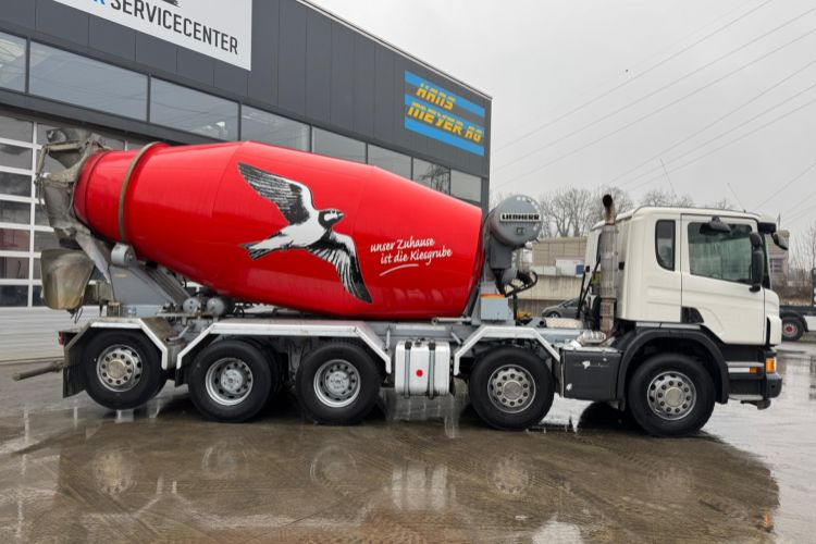 Scania P450 10x4 Liebherr 10m3 - Camião betoneira: foto 4 Scania P450 10x4 Liebherr 10m3 - Camião betoneira: foto 4