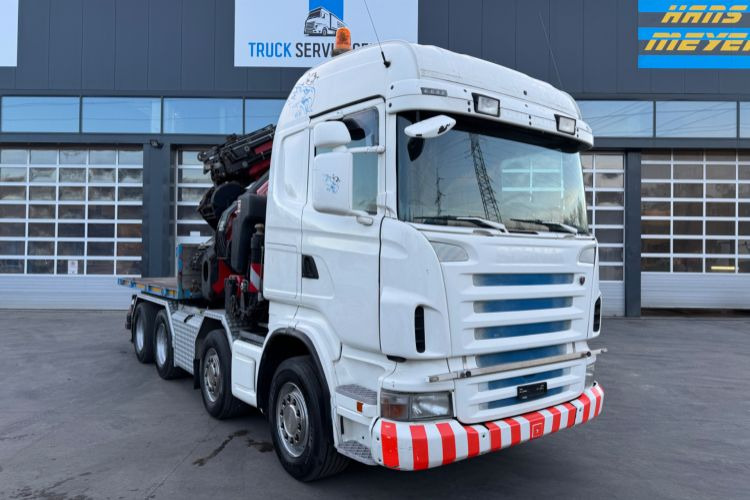 Locação financeira de  Scania R480 8x4 Fassi 660 SZM/Pritsche Scania R480 8x4 Fassi 660 SZM/Pritsche: foto 11