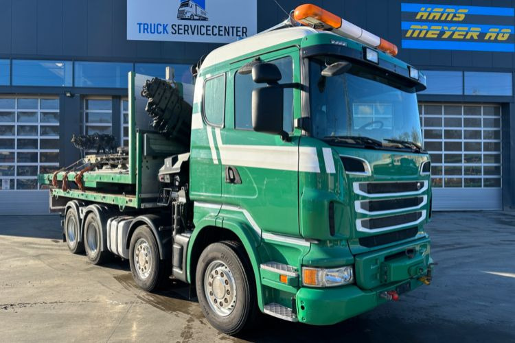 Scania R480 8x4 SWS SZM/Kran/Pritsche - Camião grua: foto 5 Scania R480 8x4 SWS SZM/Kran/Pritsche - Camião grua: foto 5