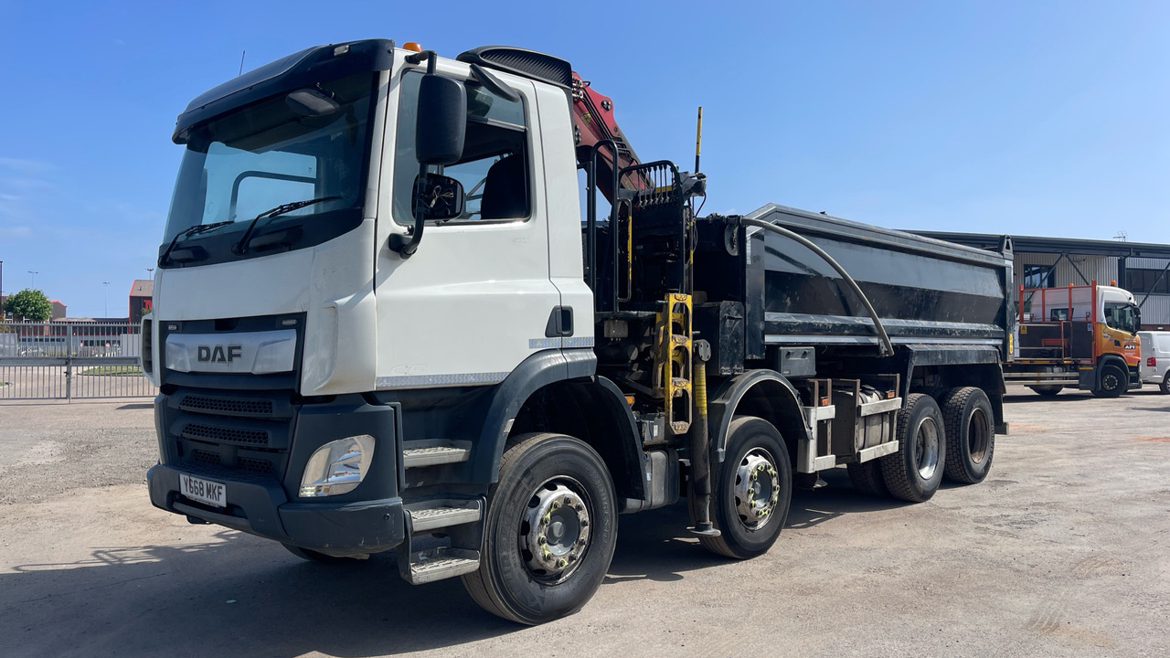 DAF CF 410 - Camião basculante, Camião grua: foto 2 DAF CF 410 - Camião basculante, Camião grua: foto 2