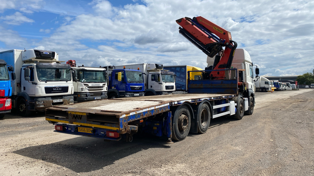 DAF CF 460 - Camião de caixa aberta/ Plataforma, Camião grua: foto 4 DAF CF 460 - Camião de caixa aberta/ Plataforma, Camião grua: foto 4