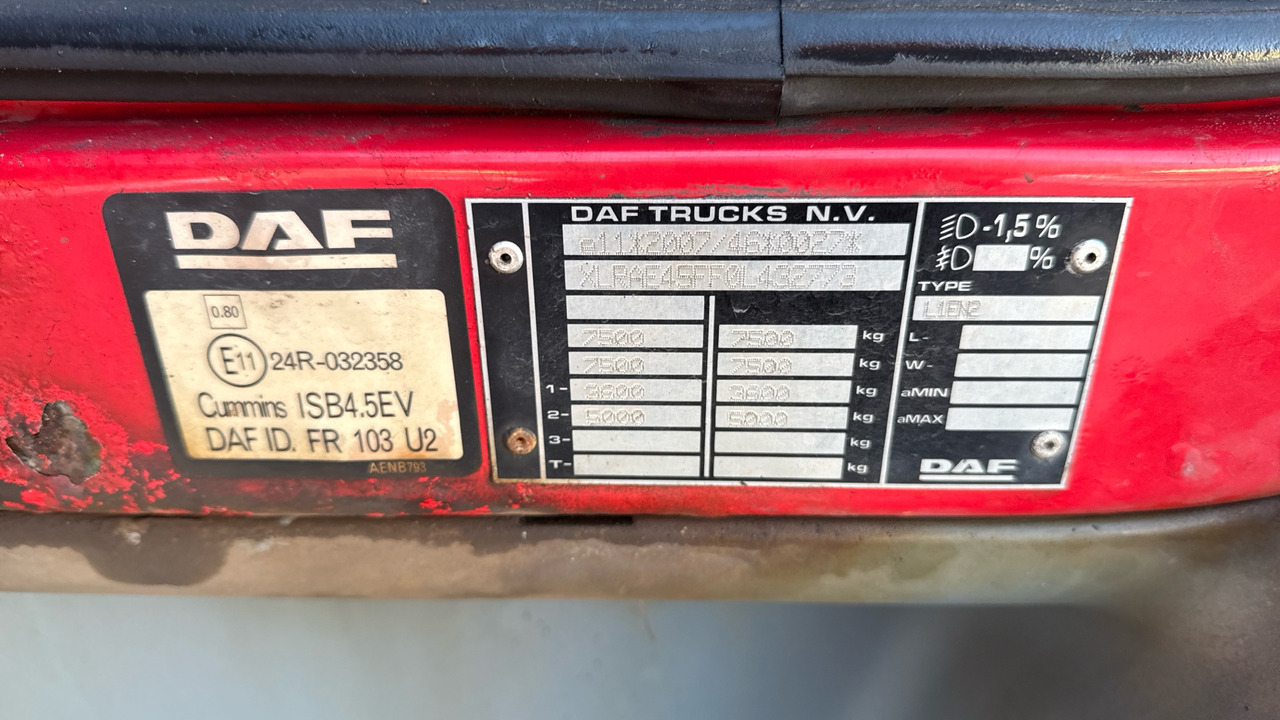 Camião furgão Daf LF 45.140: foto 12