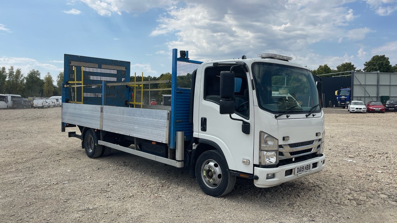 Isuzu N75 190 - Camião de caixa aberta/ Plataforma: foto 1 Isuzu N75 190 - Camião de caixa aberta/ Plataforma: foto 1