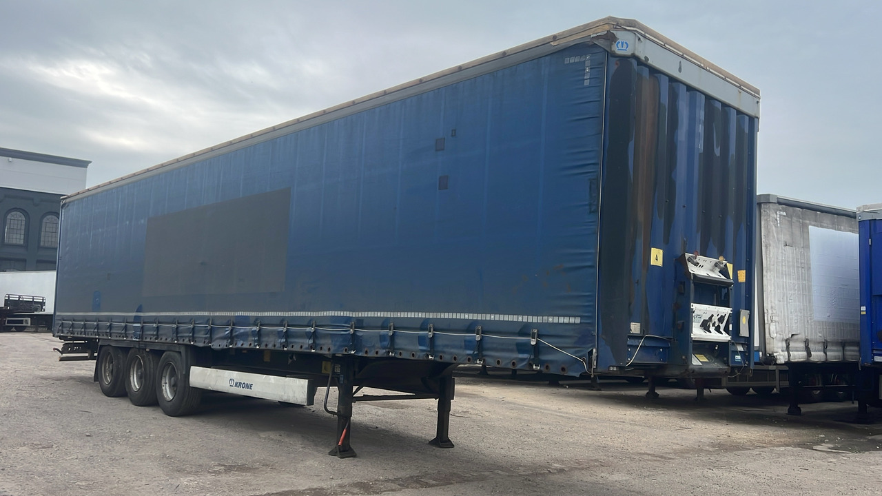 KRONE CURTAINSIDE EUROLINER - Semi-reboque de lona: foto 1 KRONE CURTAINSIDE EUROLINER - Semi-reboque de lona: foto 1
