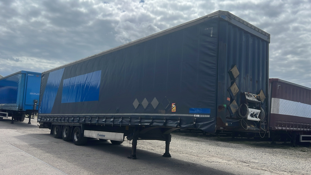 KRONE CURTAINSIDE MEGA EUROLINER - Semi-reboque de lona: foto 1 KRONE CURTAINSIDE MEGA EUROLINER - Semi-reboque de lona: foto 1