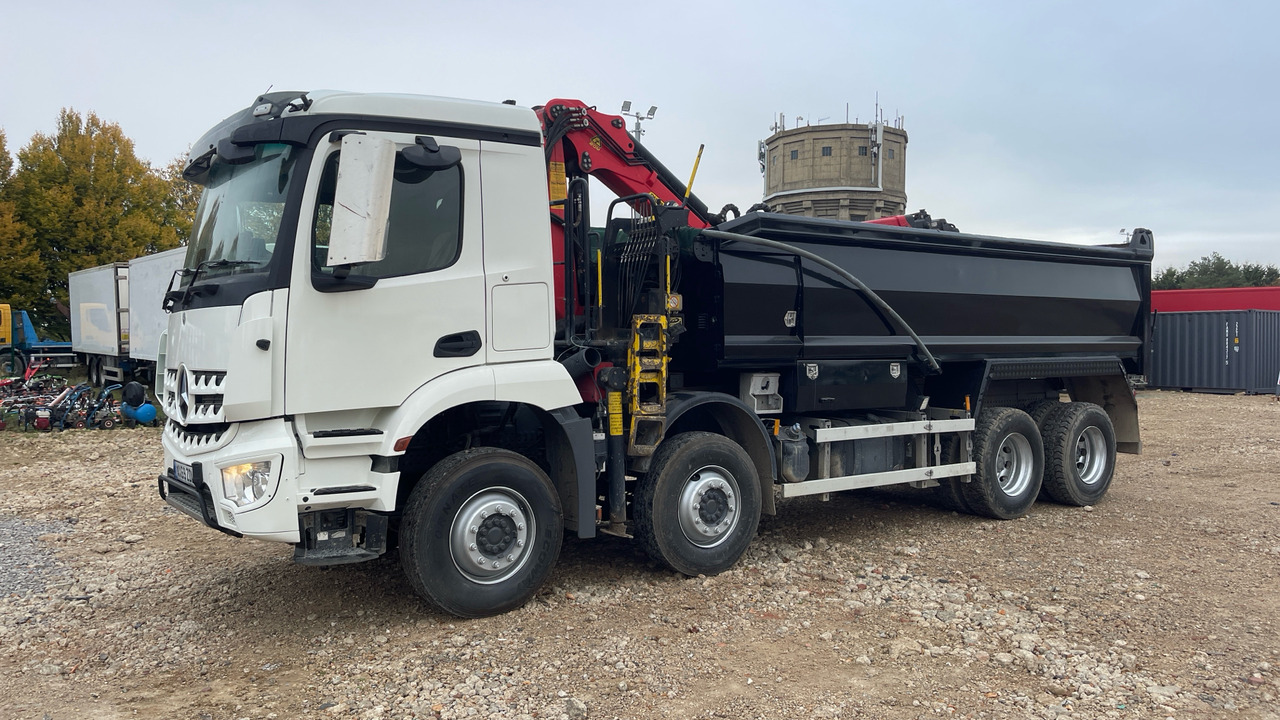 MERCEDES-BENZ AROCS - Camião basculante, Camião grua: foto 2 MERCEDES-BENZ AROCS - Camião basculante, Camião grua: foto 2