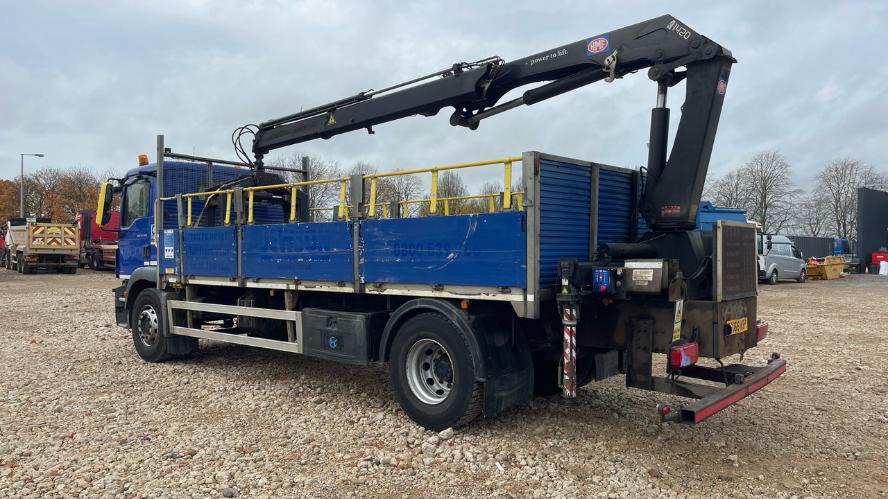 Man TGM 18.250 - Camião de caixa aberta/ Plataforma, Camião grua: foto 3 Man TGM 18.250 - Camião de caixa aberta/ Plataforma, Camião grua: foto 3